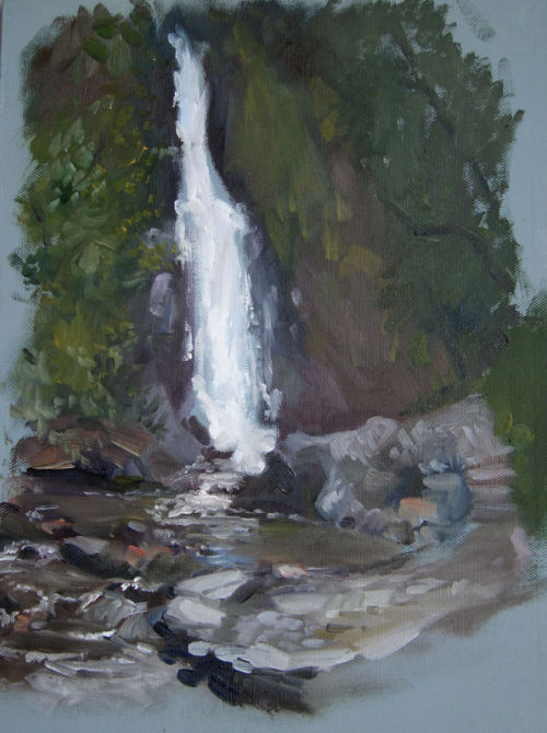 Devon Waterfall 