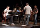 Ezra Lee & James Blundell at Rehersals