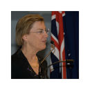 US Consul General Judith Fergin at 40th Anniversary of the collision of HMAS Melbourne & USS Frank E Evans