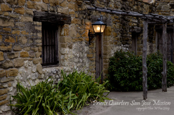 Priest Quarters Mission San jose