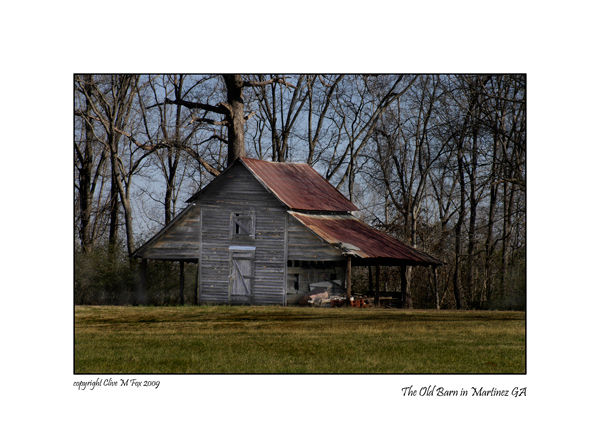 Barn in Martinez GA