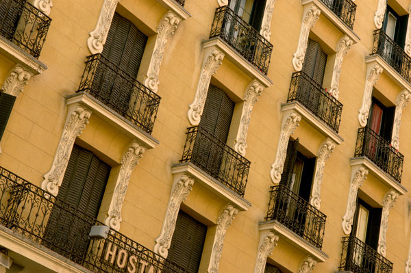 Facade in Madrid