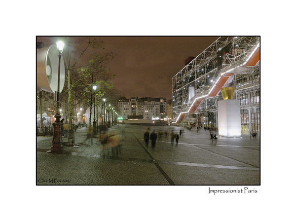 Impressionist Pompidou Centre