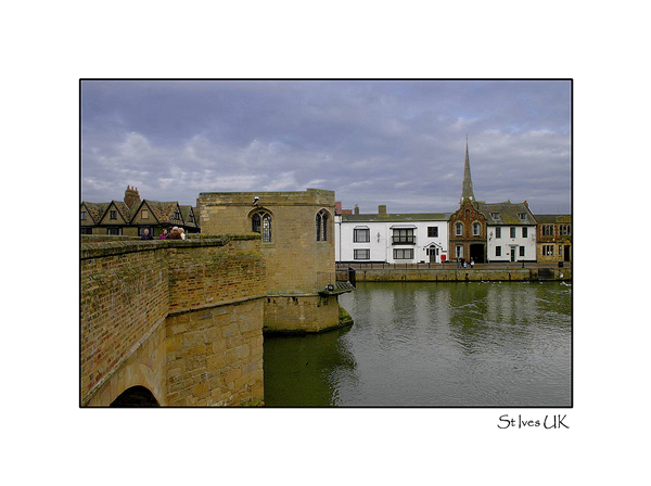 Medieval Bridge St Ives Cambridgeshire UK