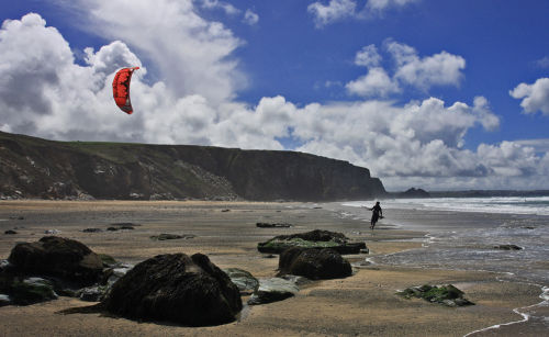 Kitesurfing heaven.