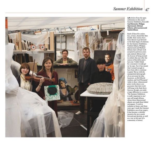 RA Magazine Summer 09, page 47.