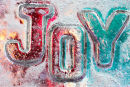 Joy red and Green