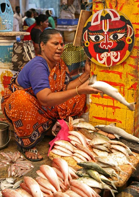 Fish seller