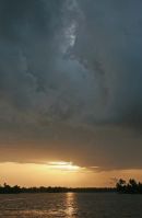 Monsoon sunset - Kerala