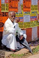 Ooty man by temple