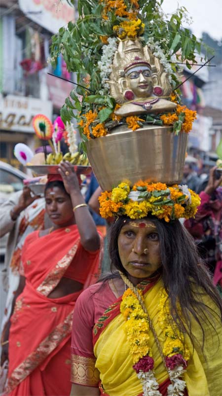 Ooty temple procession 3