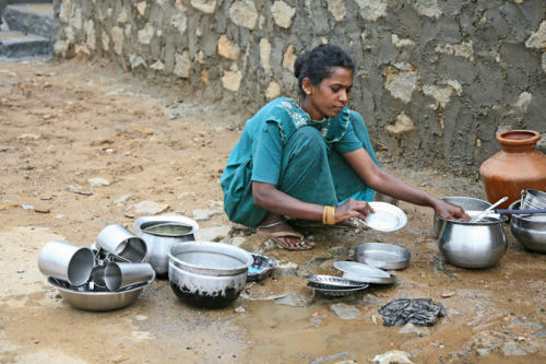 Washing Pots