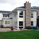 Completed rear view