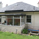 Rear elevation prior to extension