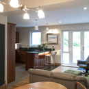 Completed rear extension