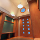 Photo-realistic 3-d image of proposal prepared in-house.