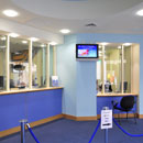Banking hall and counters