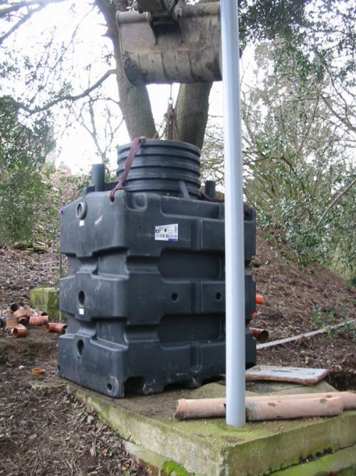 One section of a 25 person BioRock waiting for installation.