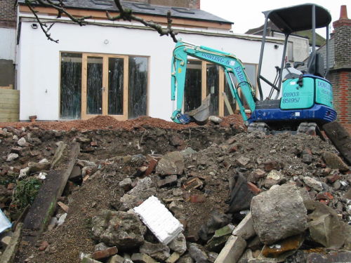 Start of works at the Nursery.