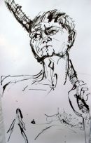 Male with rope.
