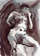 Study for sculpture of Icarus