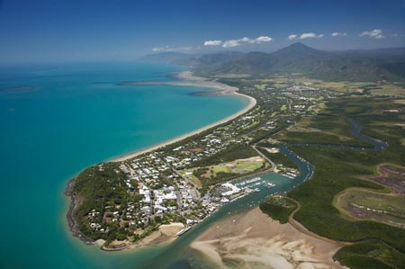 Port Douglas, near Cairns, North Queensland, Australia - aerial 