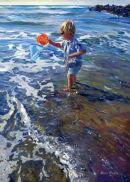 The Orange BucketFramed 78cm x 60cm  SOLD