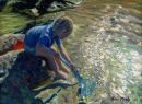 Rockpool Fishing 30cm x 42cm
