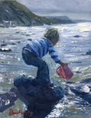 Pink Bucket Strangles Beach