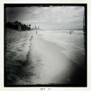 Surfers at the Gold Coast