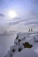 Josh and Jo on the summit of Cradle