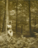 Sarah in the woods