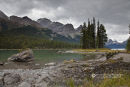 Maligne Lake And Spirit Island