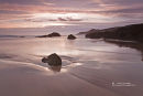 Morte Point Sunset