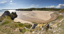 Three Cliffs Pano