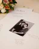 Guest Signature Mount - Esther & Nick