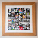 18"x18" framed AOTW Amy & Michael