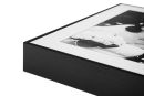14"x14" box frame with black wooden frame