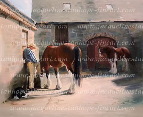 FAITH - a Limited Edition Print by Jacqueline Stanhope.
