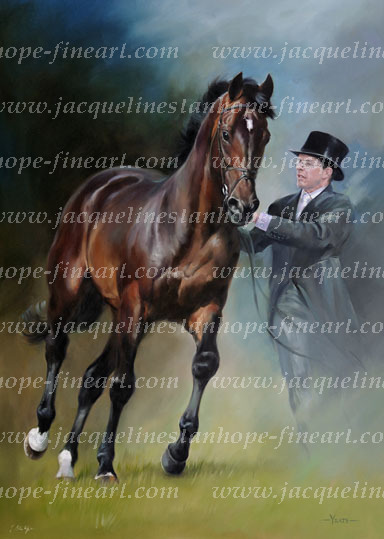 YEATS and Aidan O'Brien - a Limited Edition Print by Jacqueline Stanhope