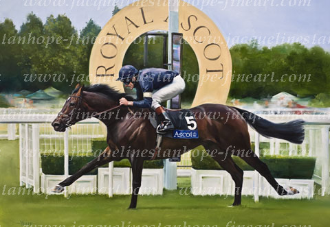 YEATS and Johnny Murtagh - a Limited Edition Print by Jacqueline Stanhope