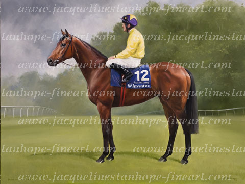 SEA THE STARS (Epsom Derby 2009) - a Limited Edition Print by Jacqueline Stanhope