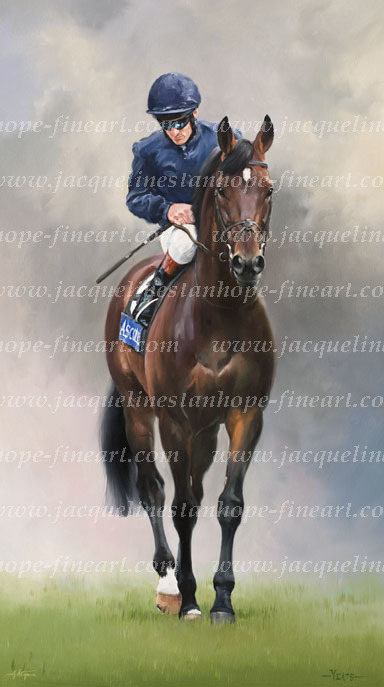 YEATS and Johnny Murtagh - a Limited Edition Print by Jacqueline Stanhope