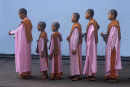 Nuns, Rangoon, Burma