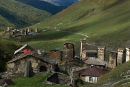 The village of Ushguli, Svaneti, Georgia