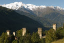 Medieval towers, Svaneti, Georgia