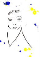 Drawing 56, original painting, oil on primed paper, £150