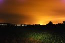 light pollution from Huntingdon