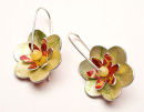 Ranunculus earrings