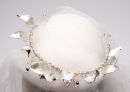 Shoofly Piece worn as a tiara. 